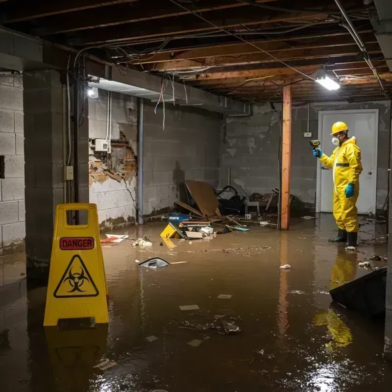 Flooded Basement Electrical Hazard in Mountain Village, CO Property